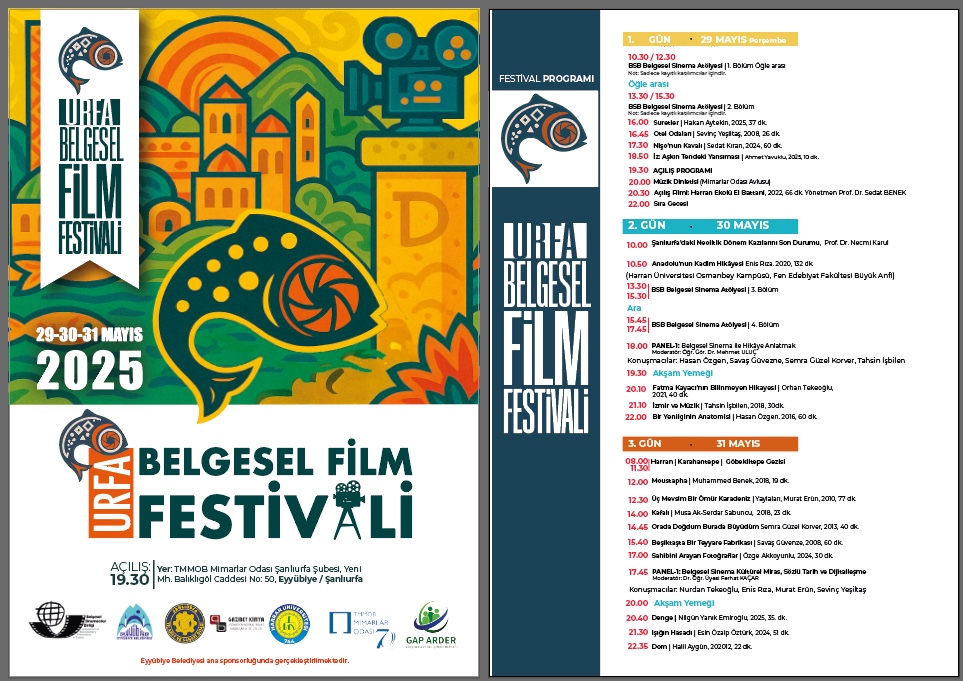 Urfa Belgesel Film Festivali Başlıyor